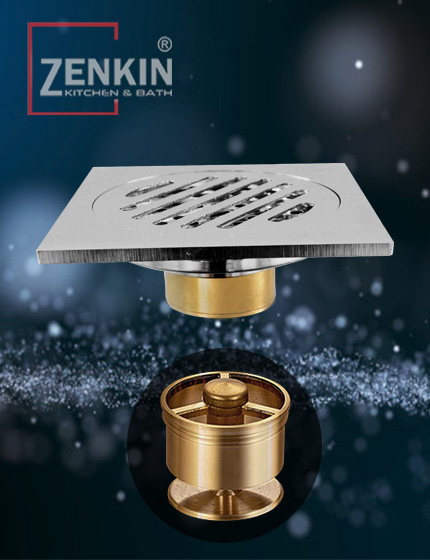 Thoát sàn chống mùi Zenkin ZK9508V Thoát sàn chống mùi Zenkin ZK9508V